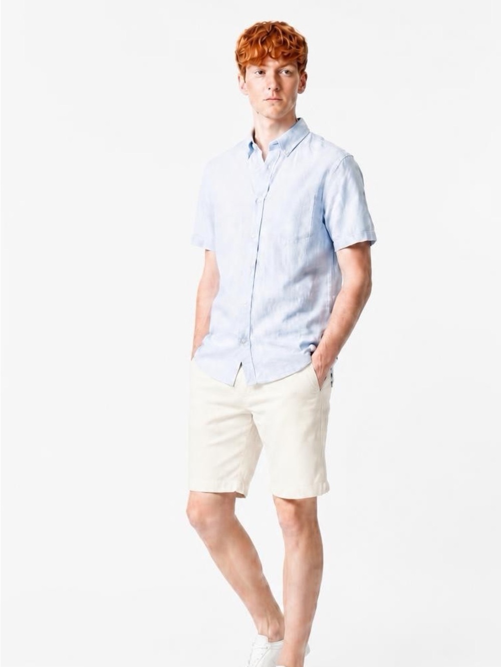 Vineyard Vines Men's Size 28 White Stretch Chino Breaker Shorts 8” Preppy